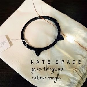 NWT Kate Spade Jazz Things Up Cat Ear Bangle